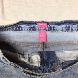 The Limited Women's Blue Denim Midi Skirt